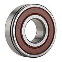 Single-Row-Radial-Ball-Bearing-Single-Sealed-(Contact Rubber Seal)-8000-Series